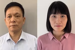 Các bị cáo có liên quan đến vụ án bị đưa ra xét xử.