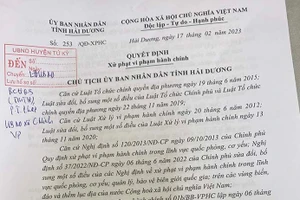 6 thanh niên bị xử phạt vì không chấp hành lệnh gọi nhập ngũ