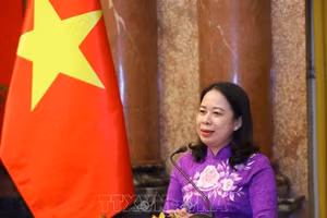 Bà Võ Thị Ánh Xuân. Ảnh: Văn Điệp/TTXVN.