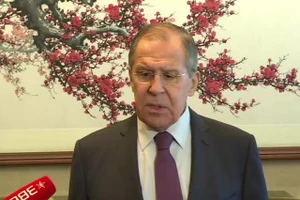 Bộ trưởng Ngoại giao Nga Sergey Lavrov.