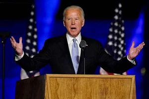 Ông Joe Biden có bài phát biểu trước quốc gia về chiến thắng.