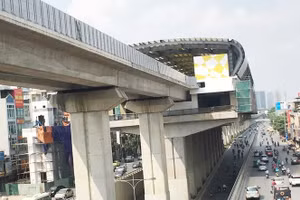 Dự án đường sắt Cát Linh - Hà Đông được kéo dài thực hiện đến tháng 3/2021
