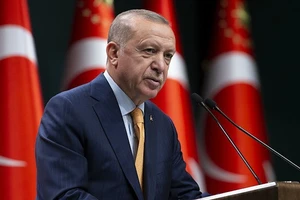 TT Thổ Nhĩ Kỳ Recep Tayyip Erdogan.