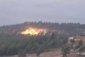 Hình ảnh Nga dội hỏa lực vào trại huấn luyện quân thánh chiến ở Syria