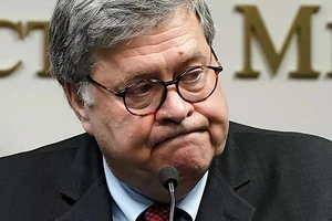  Bộ trưởng Tư pháp Mỹ William Barr.