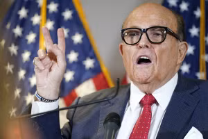Luật sư Rudy Giuliani.
