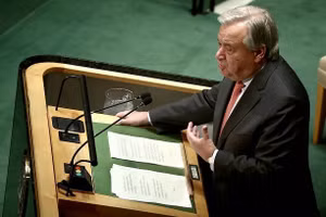 Tổng thư ký Liên hợp quốc Antonio Guterress 