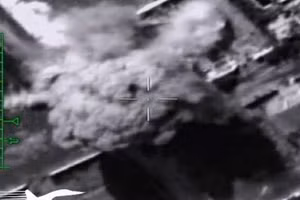 Hình ảnh chiến cơ Nga dội hỏa lực vào IS ở Syria