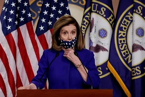 Chủ tịch Hạ viện Nancy Pelosi.