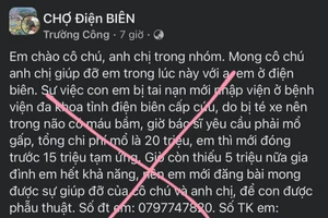 Hình ảnh bài viết được cho rằng có dấu hiệu lừa đảo.