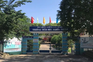 Trường Tiểu học Nghĩa Thuận.