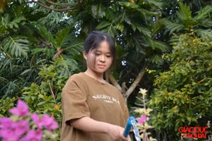 Võ Thị Như Thắm thủ khoa Tốt nghiệp THPT năm 2023 tỉnh Quảng Ngãi.