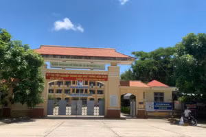 Trường THPT DTNT Đông Gia Lai, nơi xảy ra vụ việc.