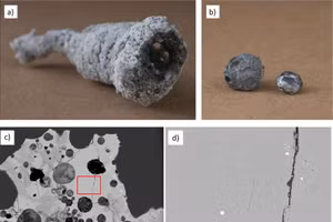 Sét đánh không chỉ đốt cháy sắt trên rễ cây, mà còn cả carbon tự nhiên trong cây.