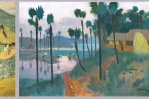 Triển lãm 'Đất nước tôi' mở cửa dịp Quốc khánh ngày 2/9. Ảnh: Bảo tàng Mỹ thuật Việt Nam.