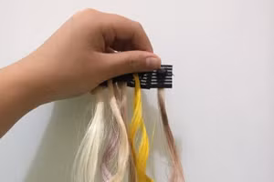 Sản phẩm sợi từ cây lưỡi hổ của Trần Thị Quỳnh.