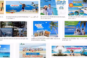 Nhiều thủ đoạn lừa đảo đặt tour du lịch giá rẻ. Ảnh: ITN
