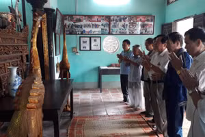 Đền thờ Hoàng giáp Nguyễn Duy Tường tại Lý Hải xã Phú Xuân (Bình Xuyên, Vĩnh Phúc).