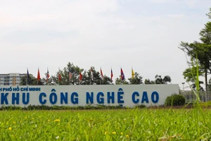 Khu Công nghệ cao TPHCM tại TP Thủ Đức.