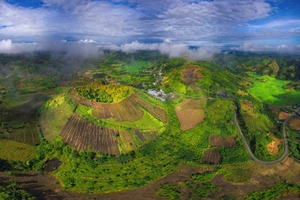 Một góc Công viên địa chất toàn cầu UNESCO Đắk Nông. Ảnh: Bộ VH,TT&DL.