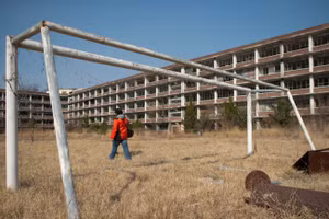 Trường nữ sinh Chung-Il, Hàn Quốc, bị bỏ hoang sau khi dừng hoạt động.