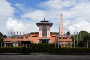 Cung điện Hoàng gia Narayanhity, nơi xảy ra vụ thảm sát.