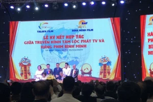 Lễ ký kết hợp tác giữa Tâm Lộc Phát và đối tác.