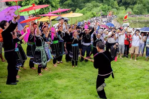 Ngày Văn hóa các dân tộc Việt Nam năm 2023 sẽ diễn ra từ ngày 14 - 19/4 tại Đồng Mô (Sơn Tây, Hà Nội). Ảnh: BQLLVH.