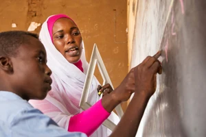 Nhiều trẻ em Sudan không thể đến trường vì xung đột.