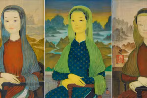Chuyện ít biết về 3 phiên bản 'Mona Lisa' Việt Nam