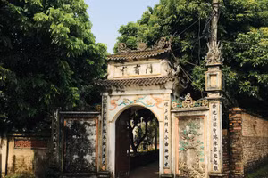 Nhà thờ Quốc lão Đặng Đình Tướng tại xã Thụy Hương (Chương Mỹ, Hà Nội).