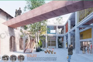 'Hà Nội phố cổ nghìn năm văn hiến' được trao giải Nhất cuộc thi thiết kế không gian sáng tạo Hà Nội 2021. 