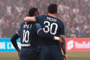 Bộ đôi Neymar và Lionel Messi