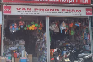 Hộ kinh doanh cá thể của bà Lâm Thị Hải Yến tại thị trấn Lâm, huyện Ý Yên, tỉnh Nam Định.