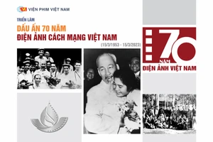 Triển lãm 'Dấu ấn 70 năm Điện ảnh Cách mạng Việt Nam' sẽ giới thiệu hơn 200 hình ảnh liên quan đến sự ra đời và phát triển ngành Điện ảnh. Ảnh: Viện Phim Việt Nam