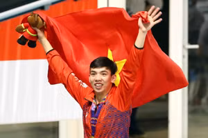 Huy Hoàng hướng đến mục tiêu đổi màu huy chương tại ASIAD 19. Ảnh: INT.