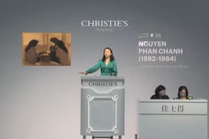 Tranh Việt ngày càng có giá tại các cuộc đấu giá quốc tế.