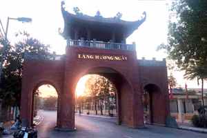 Hương Ngải là làng khoa bảng nổi tiếng của Sơn Tây xưa.