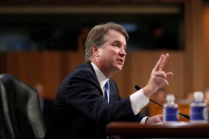 Ứng cử viên Thẩm phán Tòa án Tối cao Mỹ, Brett Kavanaugh, trong buổi “sát hạch” trước Ủy ban Tư pháp Thượng viện tại Quốc hội