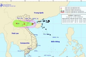 Bão số 4 cách Nam Định 130km, sức gió mạnh nhất giật cấp 12