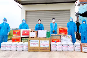 Hỗ trợ công đoàn giáo dục các tỉnh vùng dịch là việc Công đoàn ngành giáo dục tỉnh Thái Nguyên vẫn thường xuyên triển khai