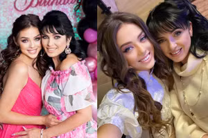 Chiêm ngưỡng nhan sắc mẹ vợ 'đẹp nhất thế giới' của Bùi Tiến Dũng