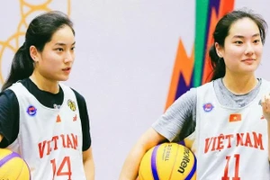 Cặp song sinh nổi tiếng của bóng rổ Việt Nam tại SEA Games 32