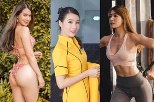 Nữ tiếp viên hàng không xinh đẹp bất ngờ giành giải quán quân thể hình