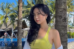 Đường cong nuột nà của vợ Hà Đức Chinh