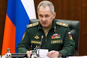 Bộ trưởng Quốc phòng Nga Sergey Shoigu.