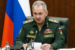 Bộ trưởng Quốc phòng Nga Sergey Shoigu.