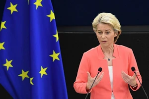 Chủ tịch Ủy ban châu Âu Ursula von der Leyen.