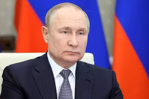 Tổng thống Nga Vladimir Putin.