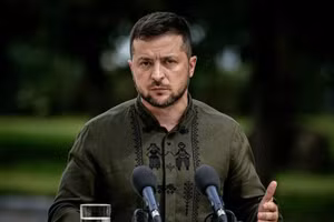 Tổng thống Ukraine Zelensky